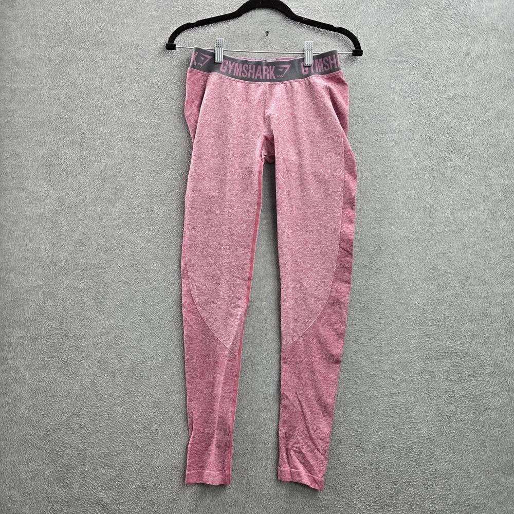 Gymshark Women Activewear Pants M Pink Adapt Seamless Legging DRY Yoga